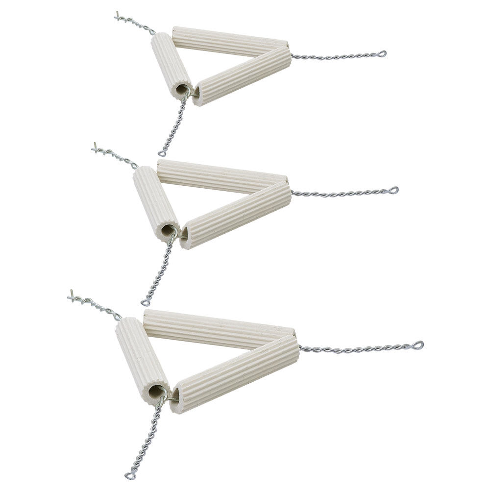 Science Experiment - 3pcs Stands Triangle Crucible Holder For