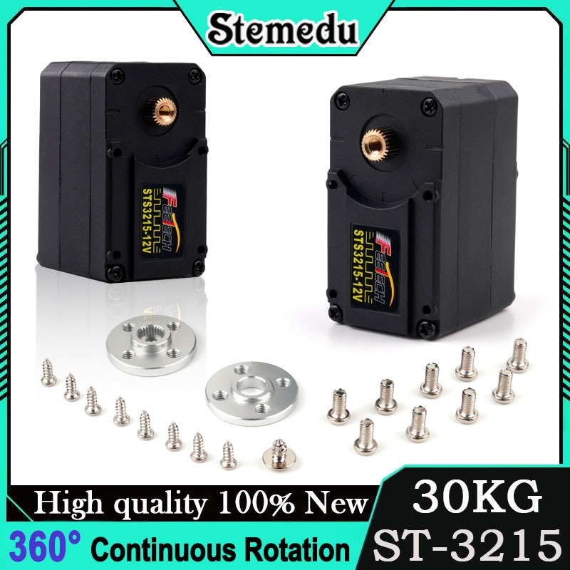 FEETECH ST3215 30KG 12V Plasti - مراجعة Robot Arm Motor وسعره