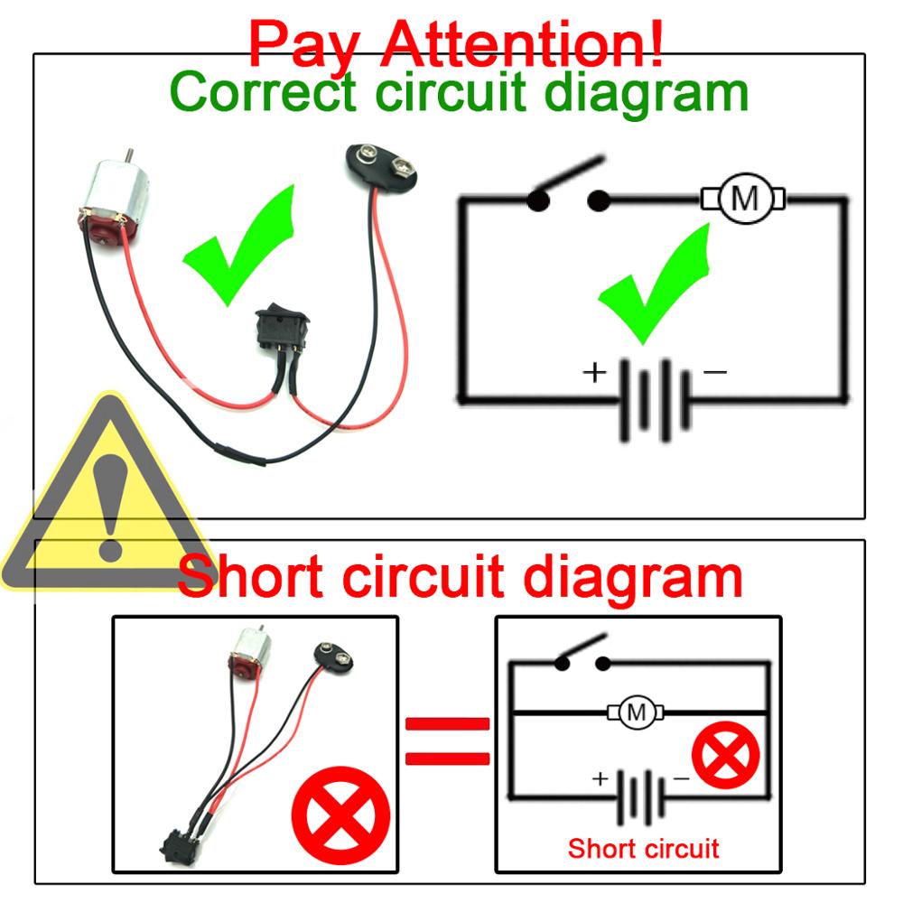 6 Set Motors Kit, Mini Electri - مراجعة Science Hobby Kit وسعره