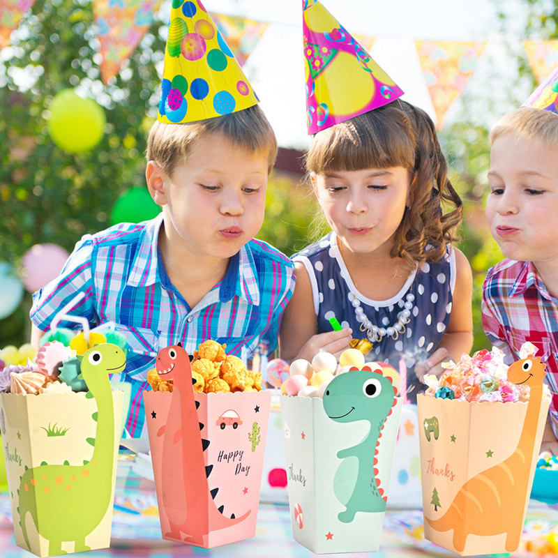 4Pcs Cartoon Dinosaur Boxes Di - مراجعة Science Of Happiness وسعره