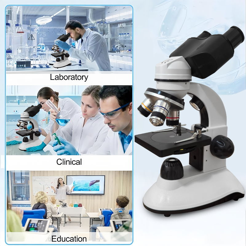 Binocular Compound Microscope  - مراجعة Microscope Compound 40X وسعره