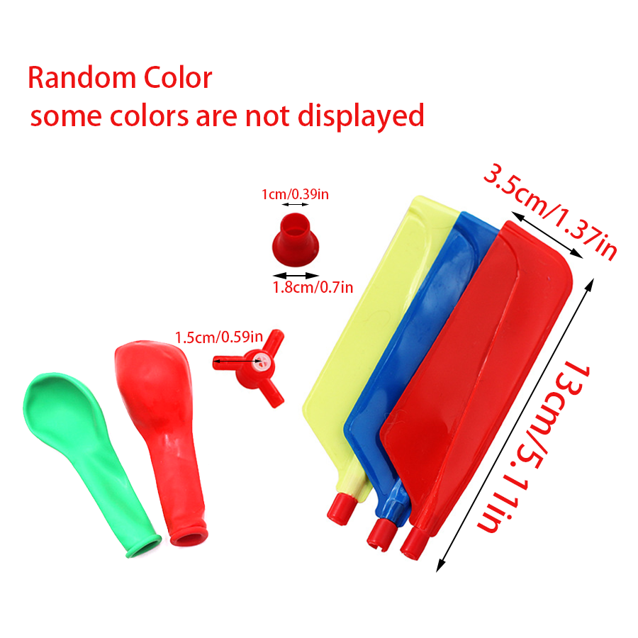 3/6/9sets Balloon Propeller He - مراجعة Science Experiment وسعره