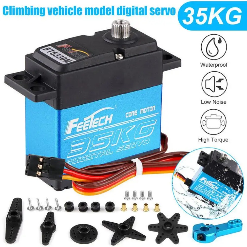 FEETECH FT5330M 35KG Digital S - مراجعة Robot Arm Motor وسعره