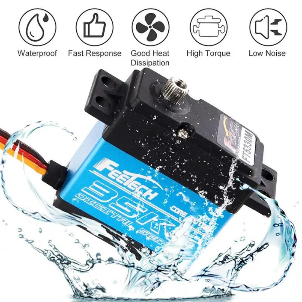 FEETECH FT5330M 35KG Digital S - مراجعة Robot Arm Motor وسعره