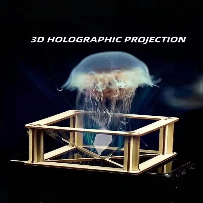 DIY 3D Holographic Projector K - مراجعة Science Hobby Kit وسعره