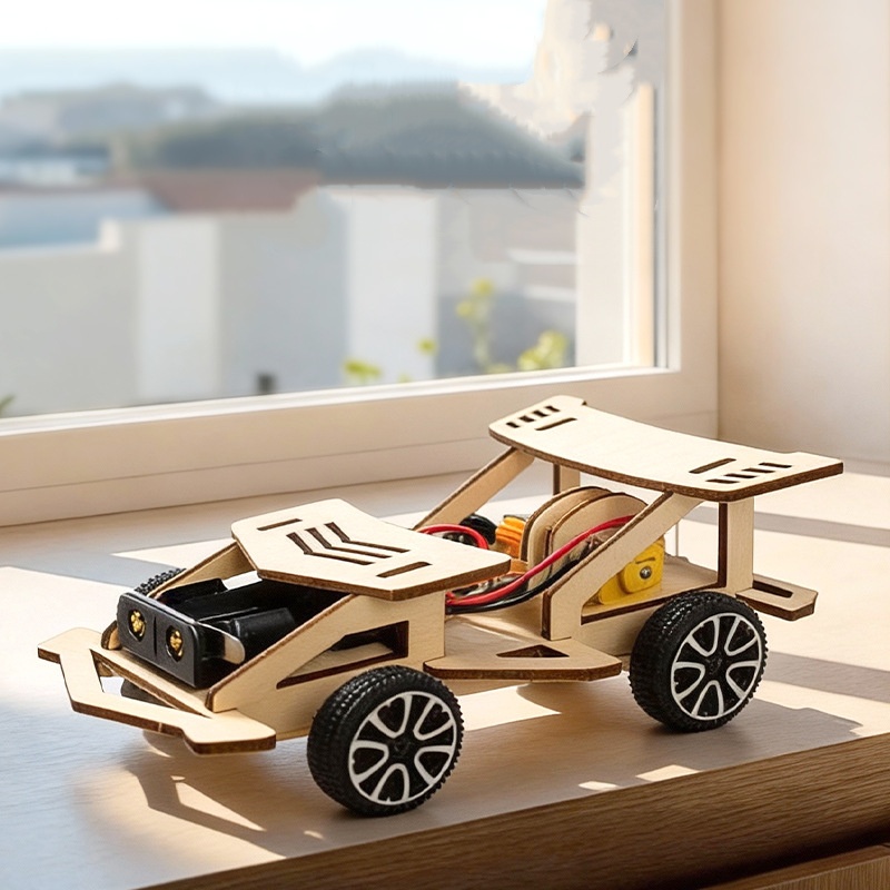 STEAM DIY Assembly Racing Car  - مراجعة Science Hobby Kit وسعره