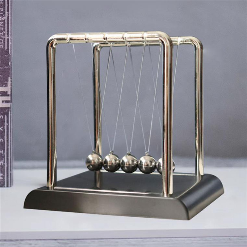 B08B-Desktop Decoration Orname - مراجعة Newton Cradle Large وسعره