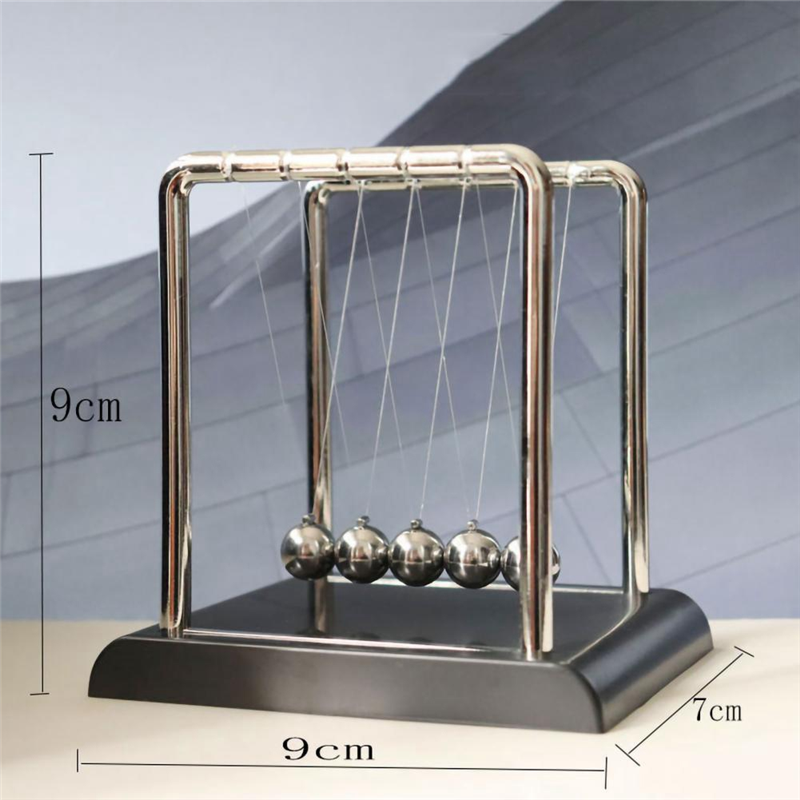B08B-Desktop Decoration Orname - مراجعة Newton Cradle Large وسعره