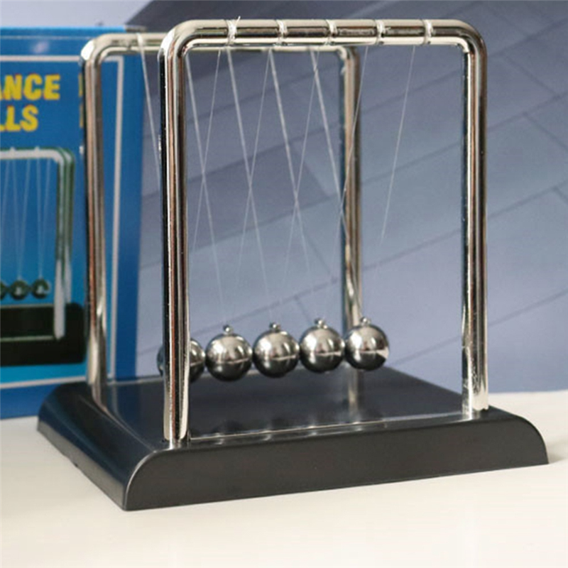 B08B-Desktop Decoration Orname - مراجعة Newton Cradle Large وسعره