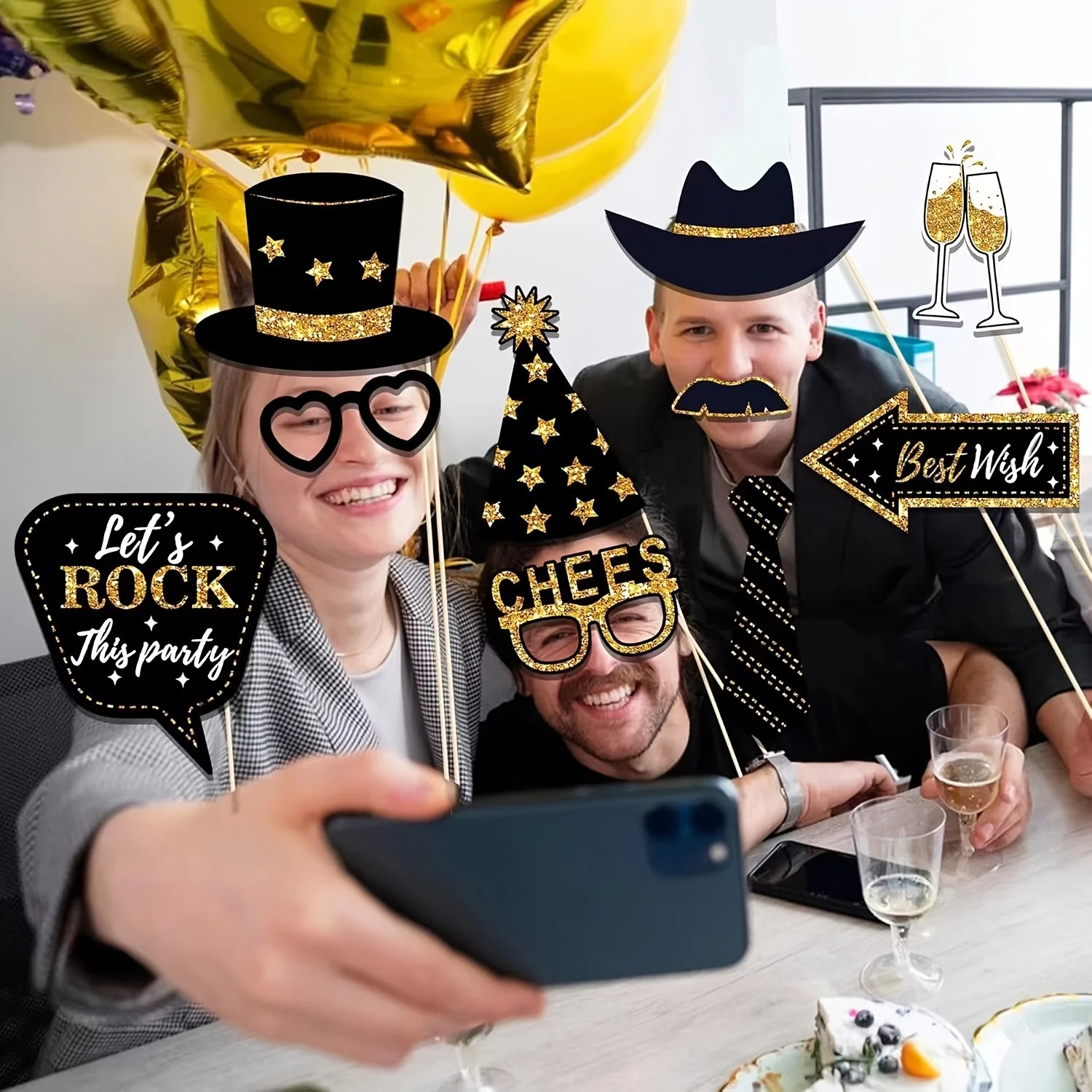 36pcs of Birthday Photo Booth  - مراجعة Science Of Happiness وسعره