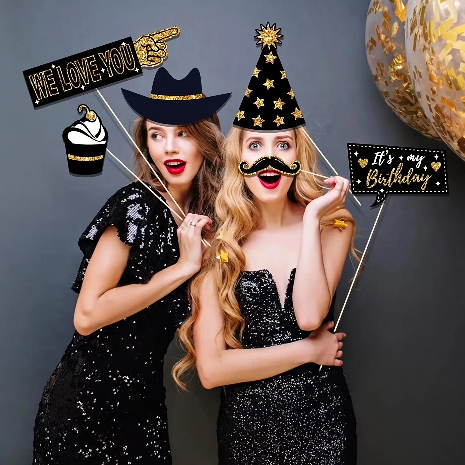 36pcs of Birthday Photo Booth  - مراجعة Science Of Happiness وسعره