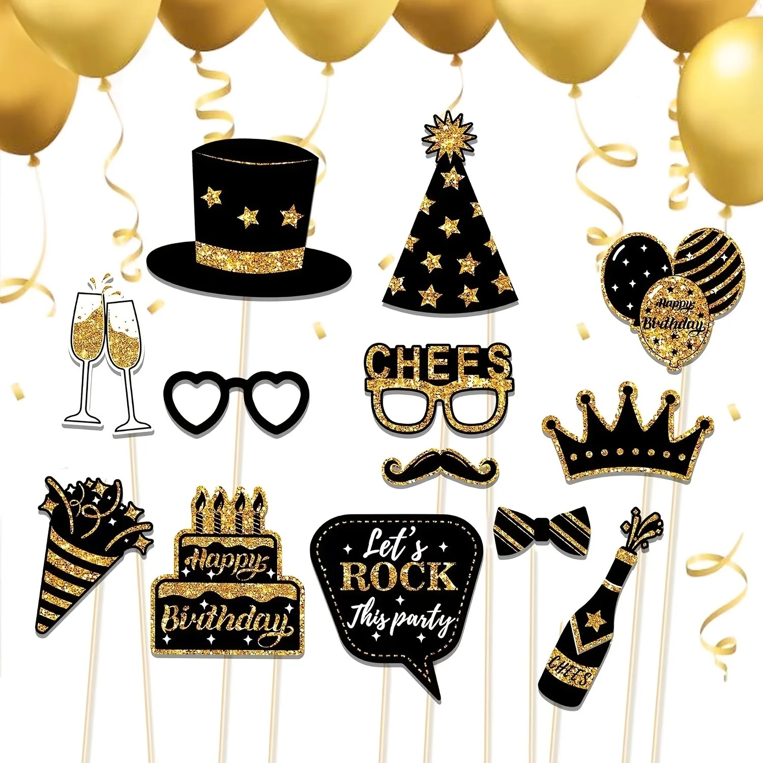 36pcs of Birthday Photo Booth  - مراجعة Science Of Happiness وسعره