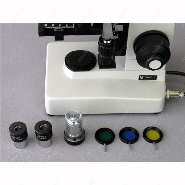 AmScope Metallurgical Trinocul - مراجعة Microscope Compound 40X وسعره