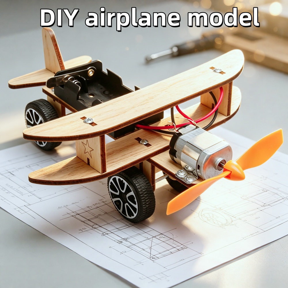 DIY Assembled Electric Glider  - مراجعة Science Hobby Kit وسعره