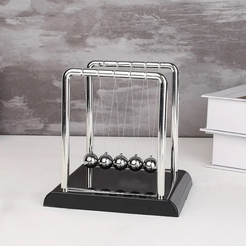 Newton Pendulum Balance Balls: - مراجعة Newton Cradle Large وسعره