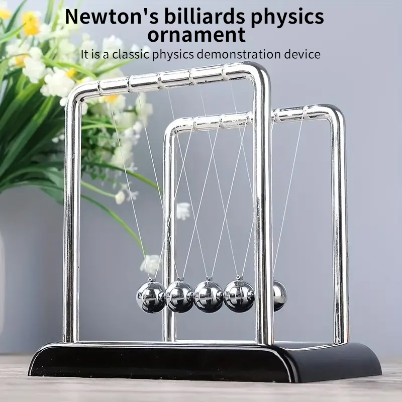 Newton Pendulum Balance Balls: - مراجعة Newton Cradle Large وسعره