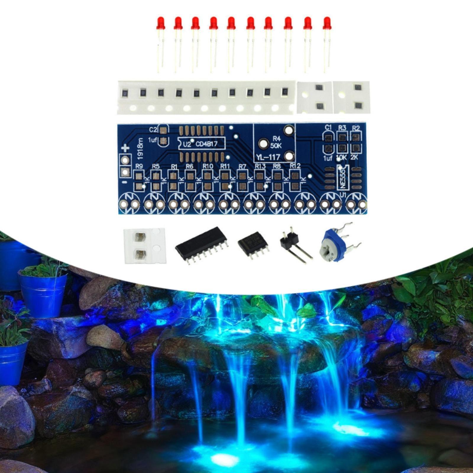 Running Light Board DIY Electr - مراجعة Science Hobby Kit وسعره