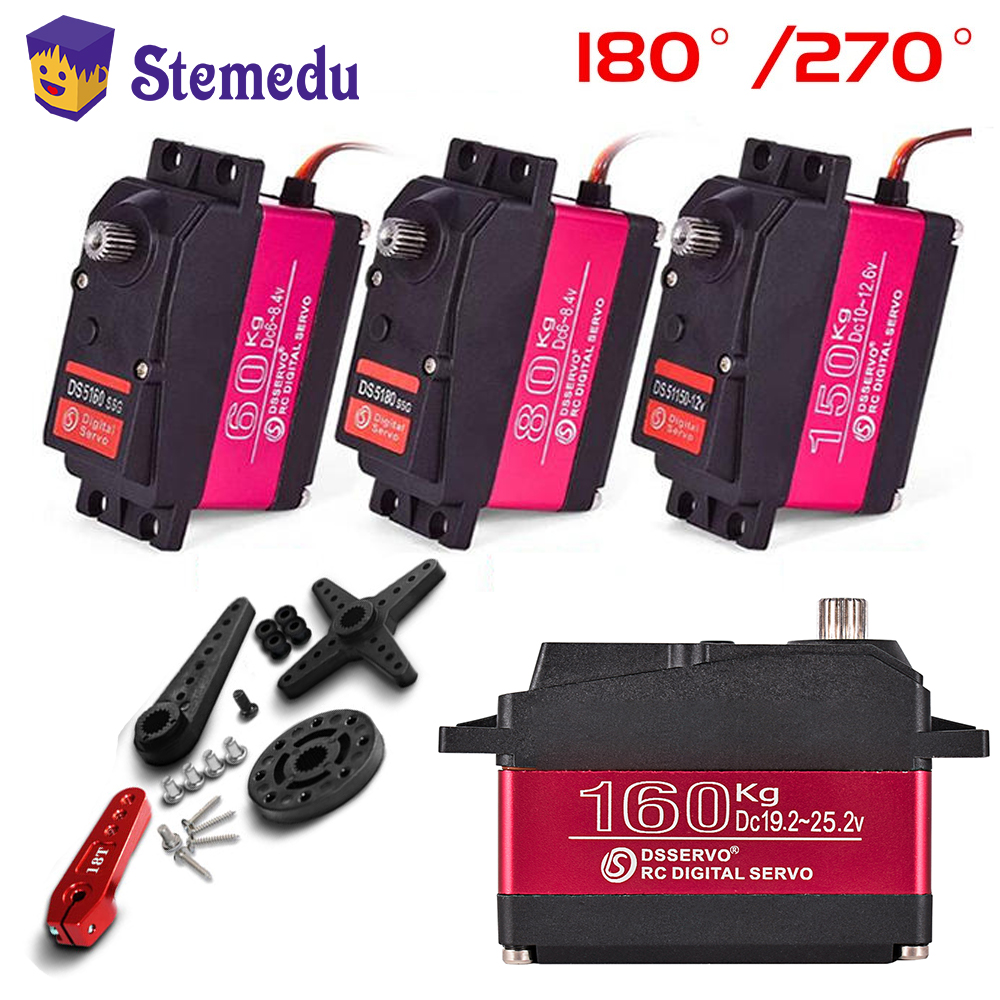 60/80/150/160KG DS5160 DS5180  - مراجعة Robot Arm Motor وسعره
