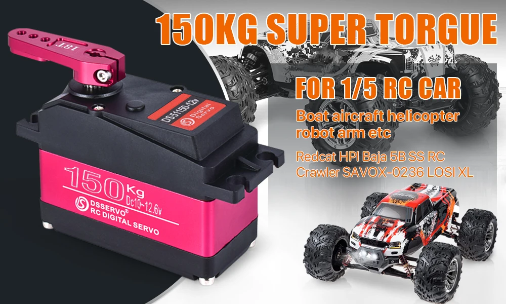 60/80/150/160KG DS5160 DS5180  - مراجعة Robot Arm Motor وسعره