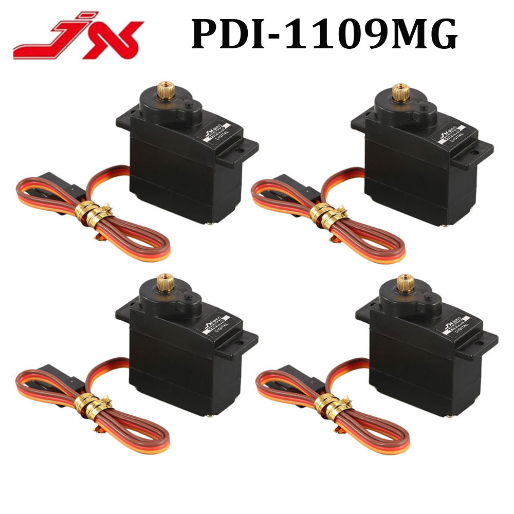 1/2/4 PCS JX Servo PDI-1109MG  - مراجعة Robot Arm Motor وسعره