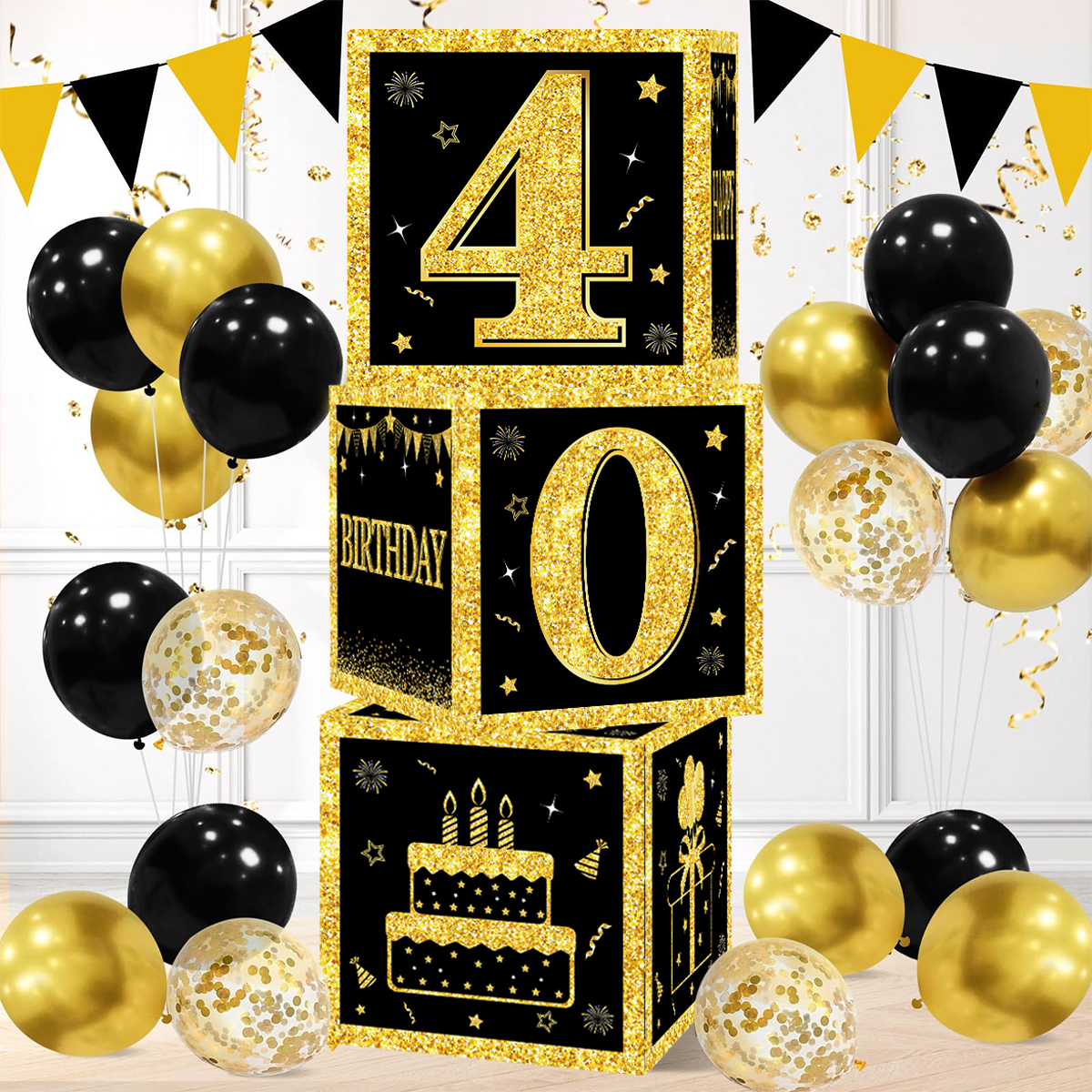 Black Gold Birthday Number Pap - مراجعة Science Of Happiness وسعره
