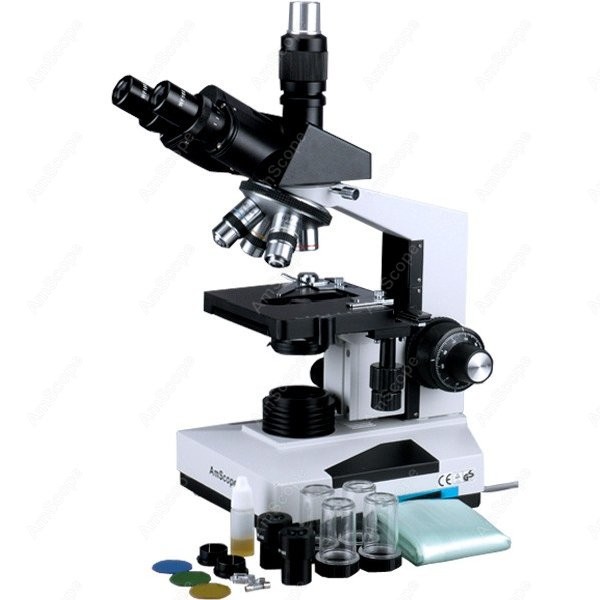 AmScope T490 Series Simul-Foca - مراجعة Microscope Compound 40X وسعره