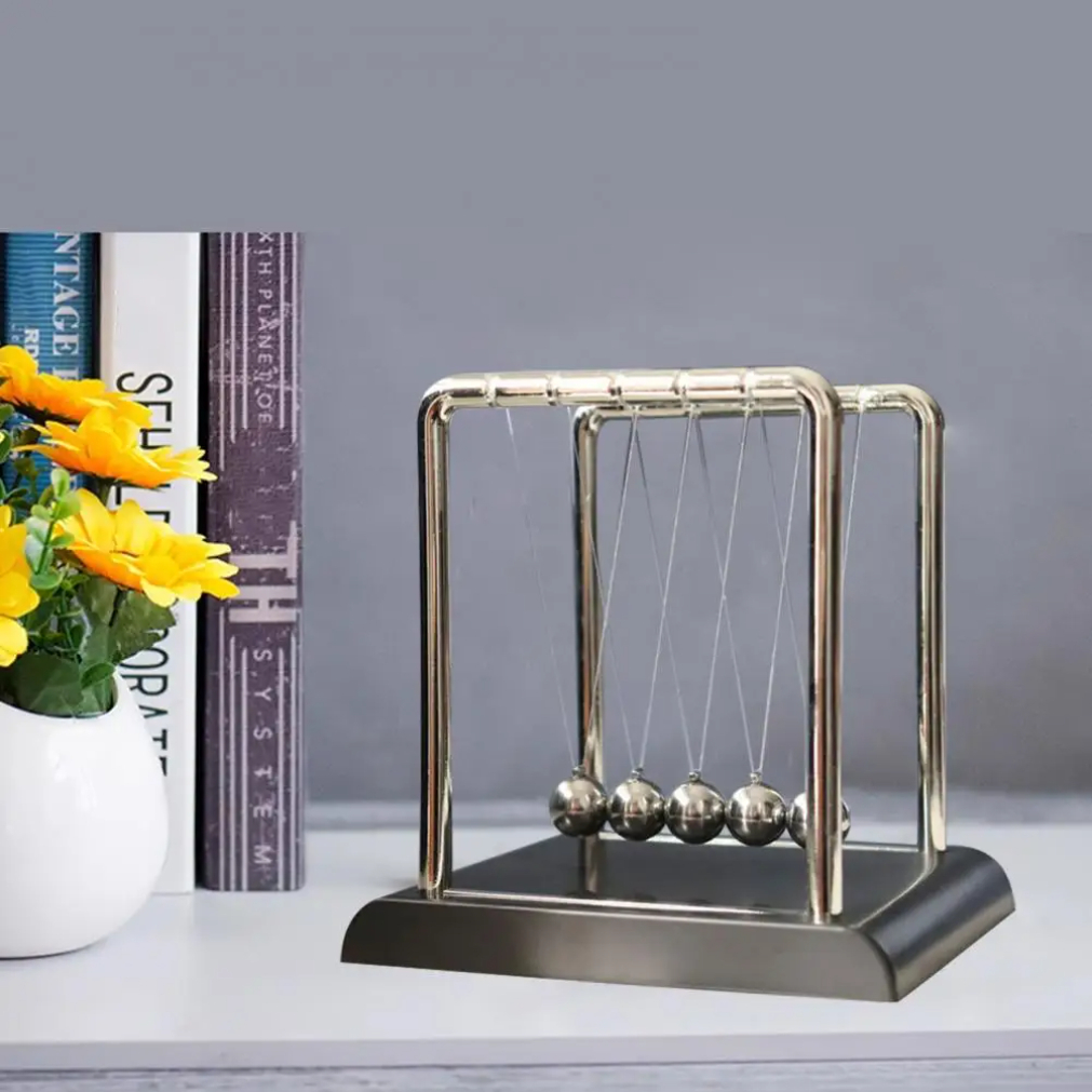 Home Decor Newton's Cradle Met - مراجعة Newton Cradle Large وسعره