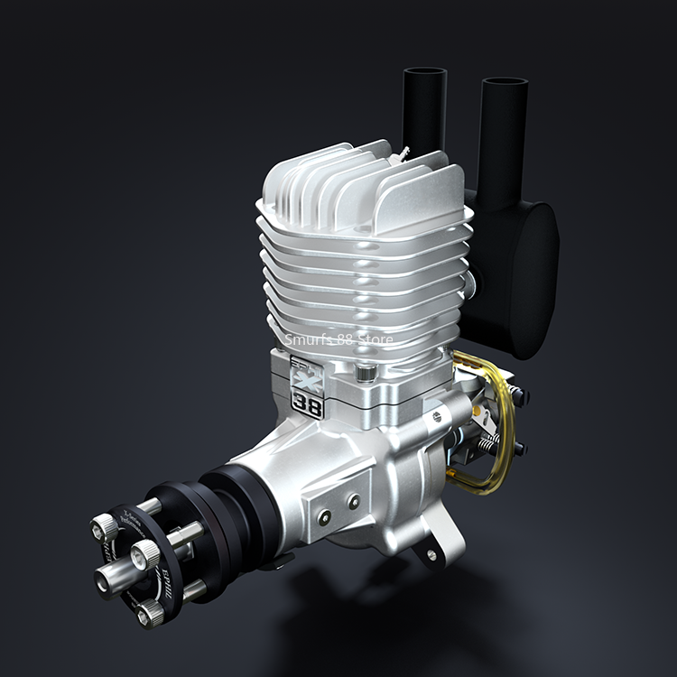XG-38cc-R Single Cylinder RC A - مراجعة Science Hobby Kit وسعره