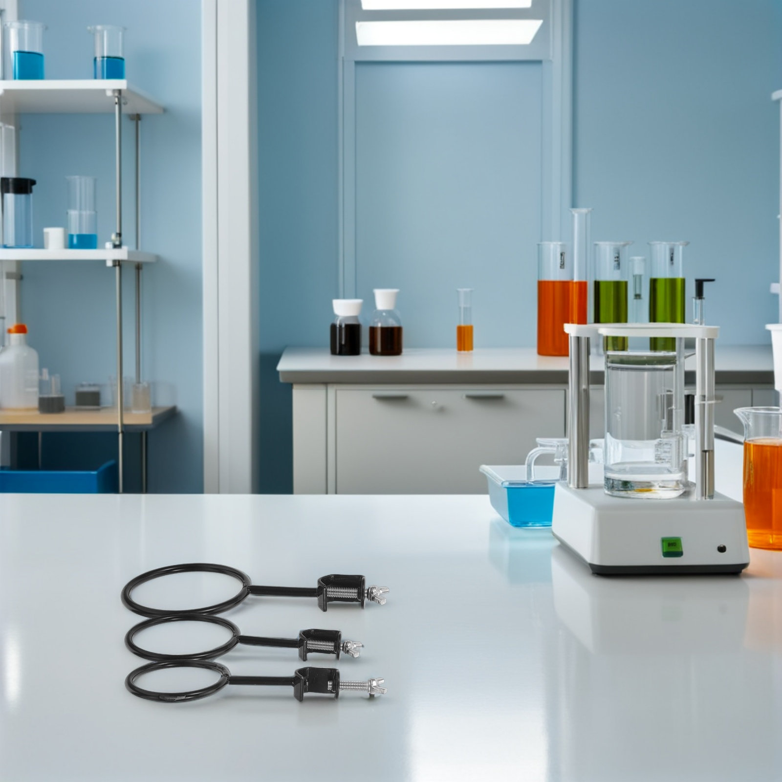 Heavy Duty Laboratory Ring Sta - مراجعة Science Experiment وسعره