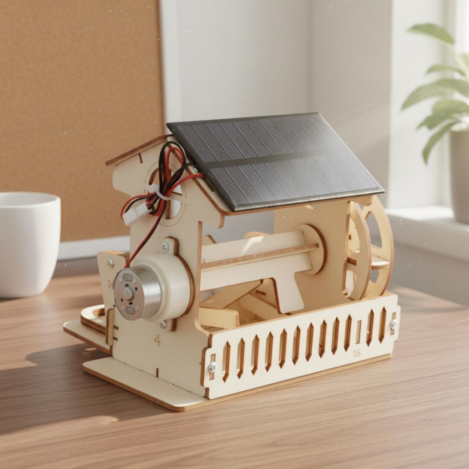 Rice Hulling Water Wheel Hands - مراجعة Science Experiment وسعره