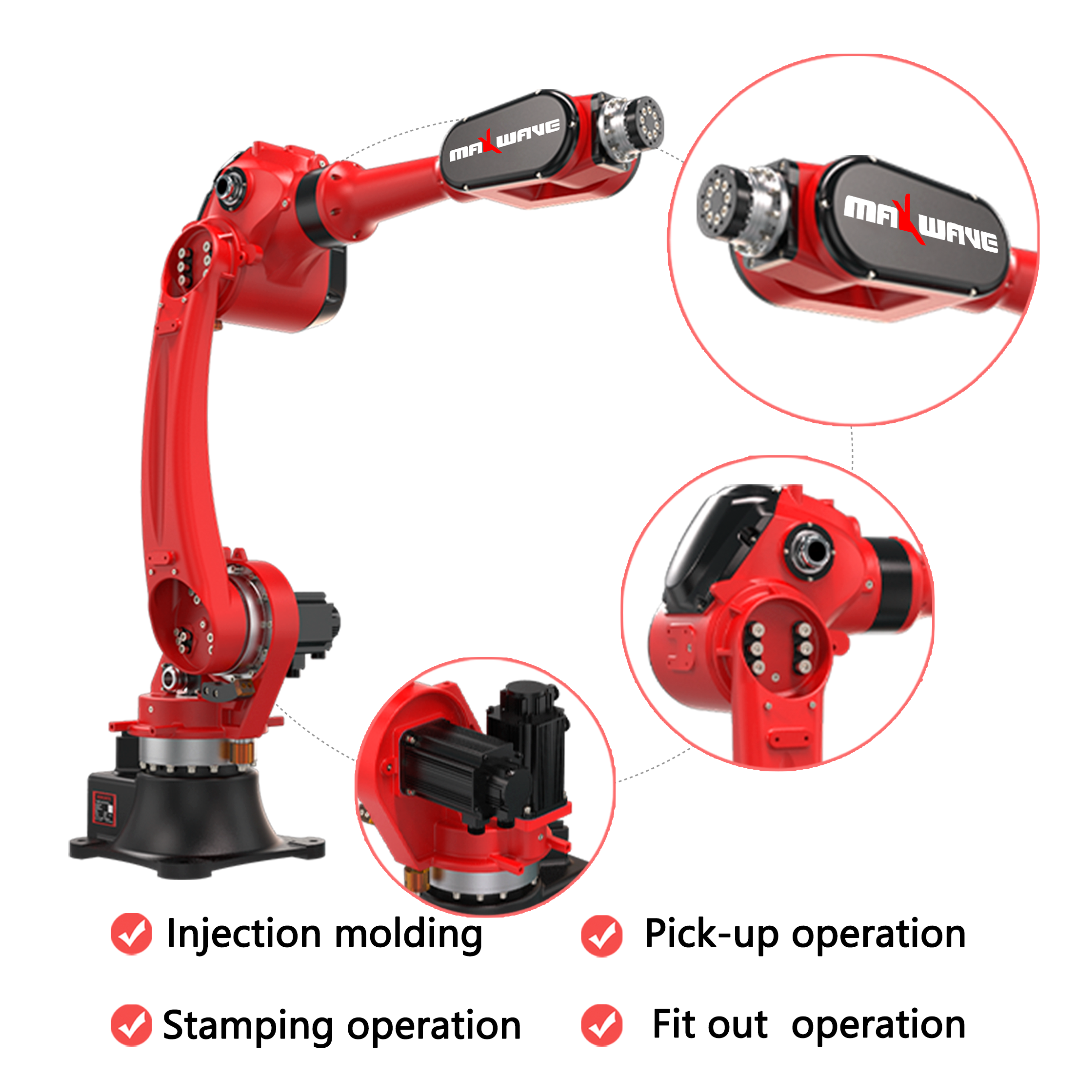 Maxwave Precision Robotic Arm  - مراجعة Robot Arm Motor وسعره