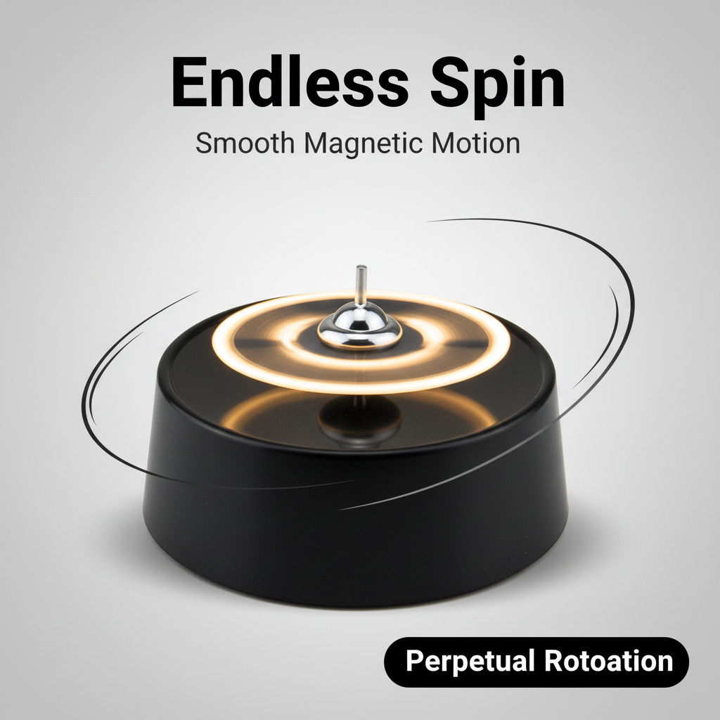 Inception Magnetic Self Spinni - مراجعة Newton Cradle Large وسعره