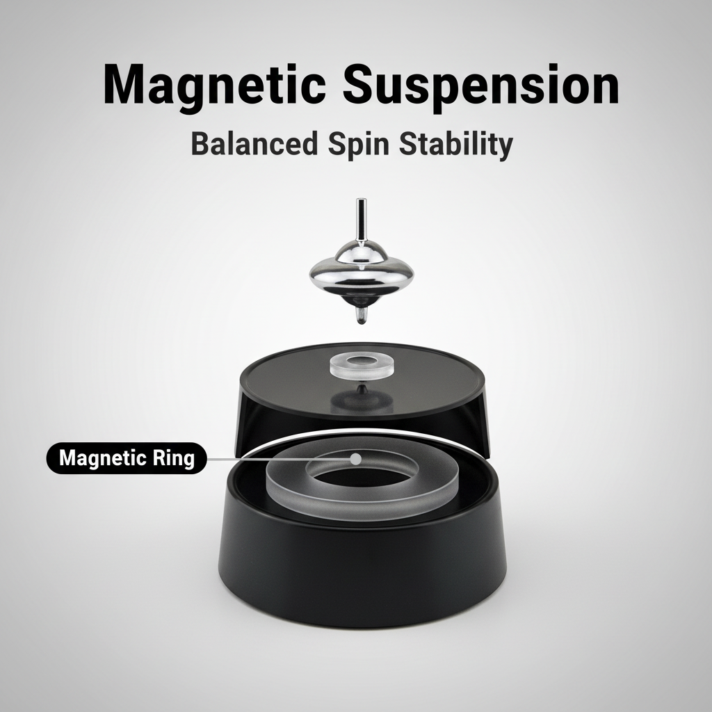 Inception Magnetic Self Spinni - مراجعة Newton Cradle Large وسعره