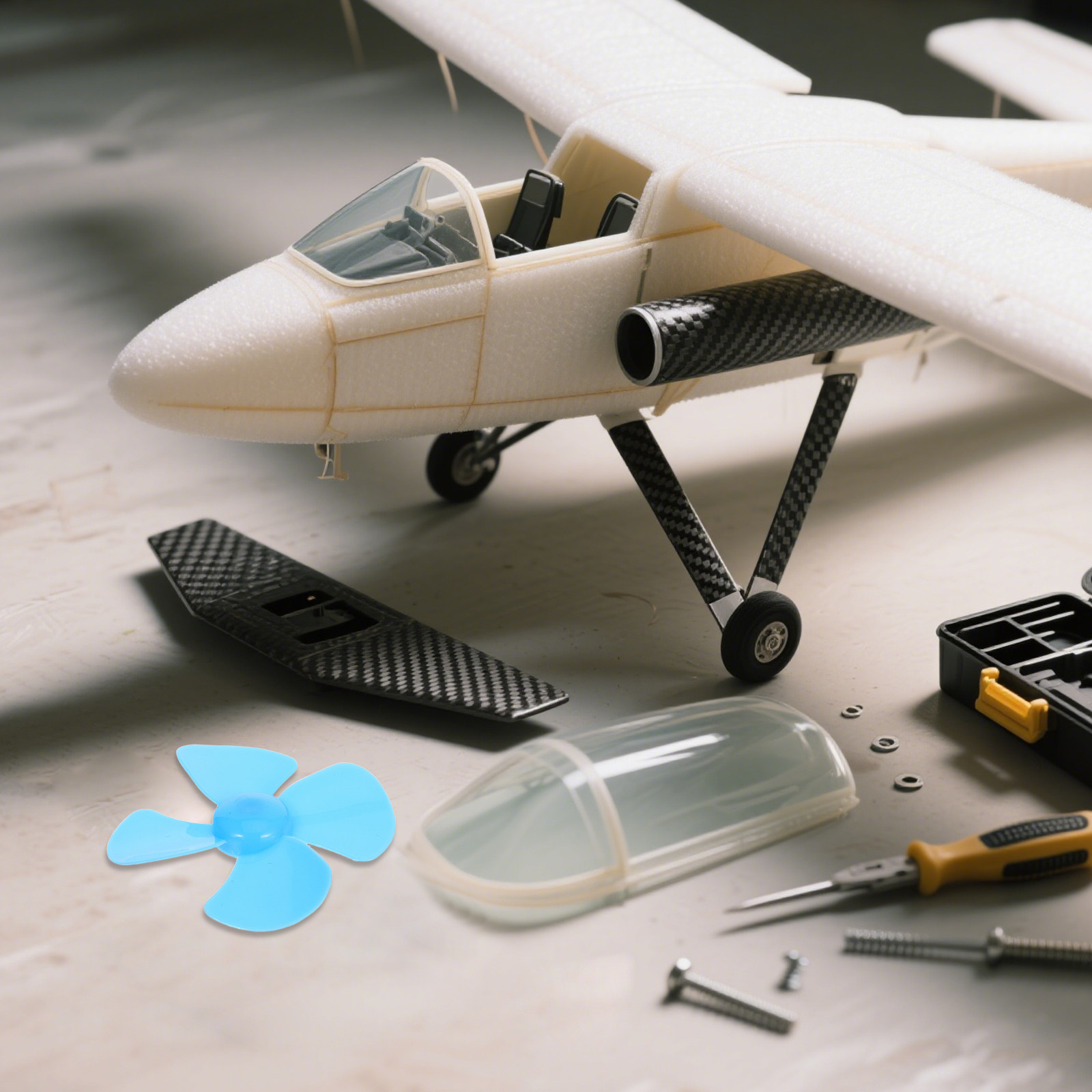 20Pcs Mini Fan Blades 60mm 4-L - مراجعة Science Experiment وسعره