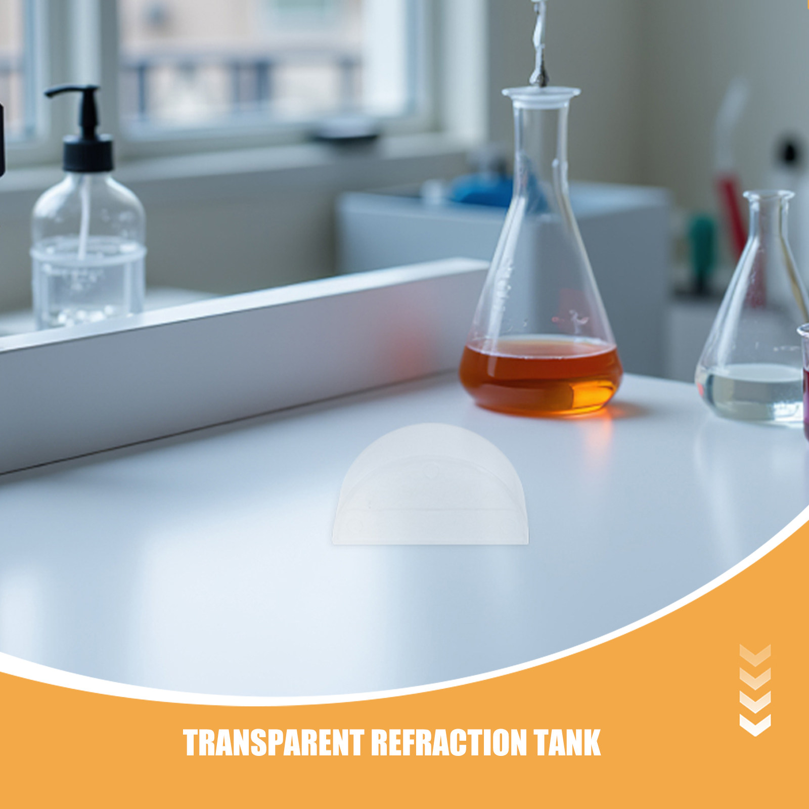 10Pcs Optical Refraction Tray  - مراجعة Science Experiment وسعره