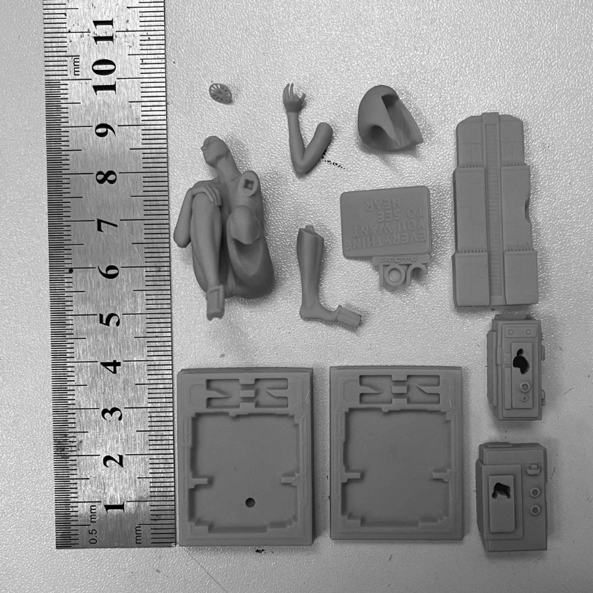 1/24 Resin Figure Assembled Mo - مراجعة Science Hobby Kit وسعره