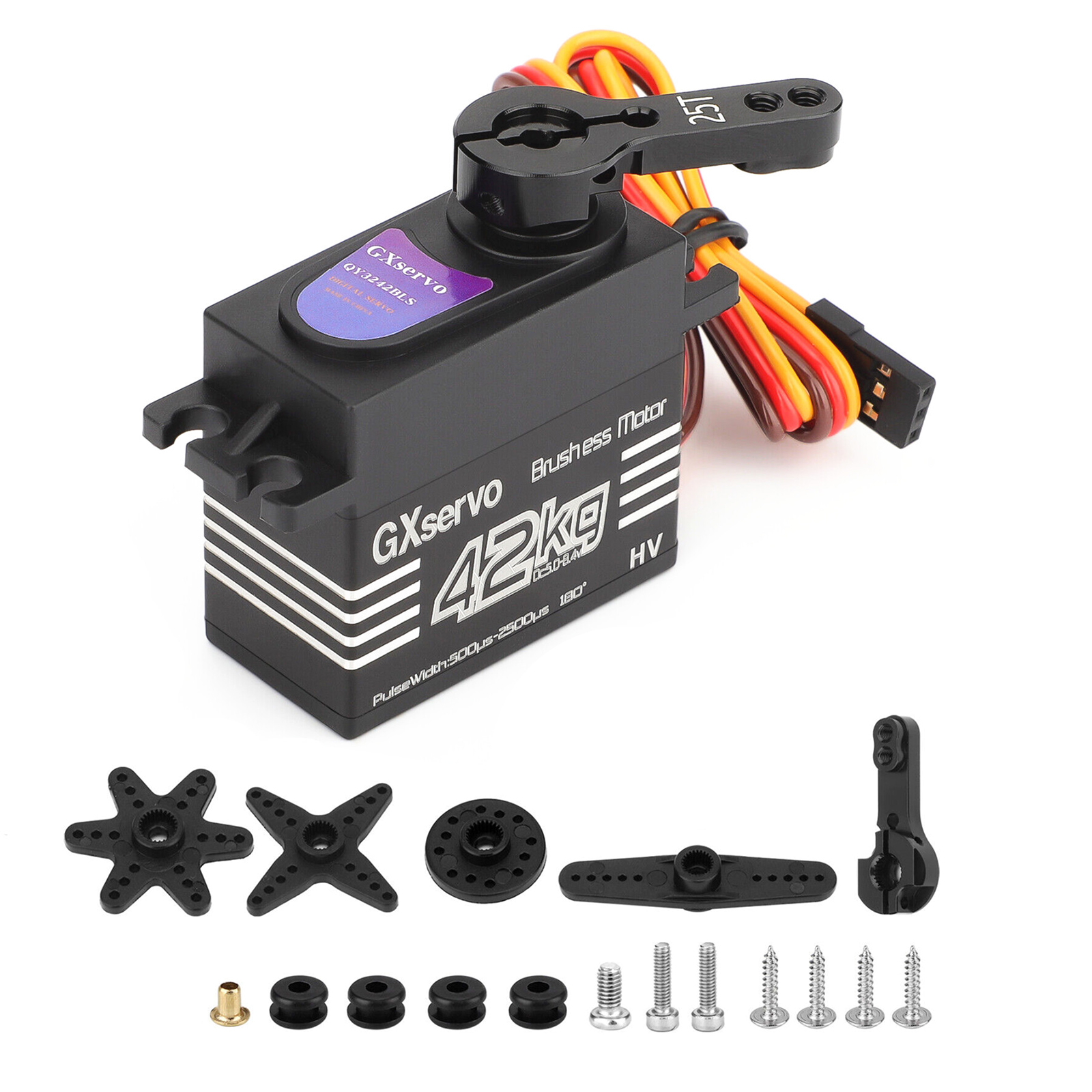Brushless Motor 180° Metal Gea - مراجعة Robot Arm Motor وسعره