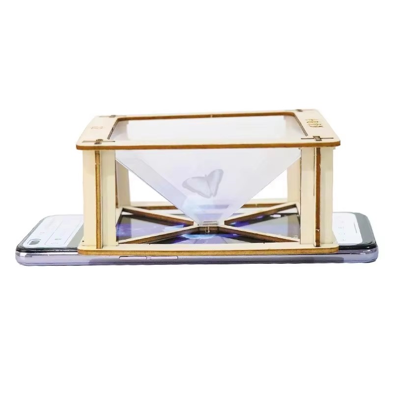 DIY 3D Holographic Projector K - مراجعة Science Hobby Kit وسعره