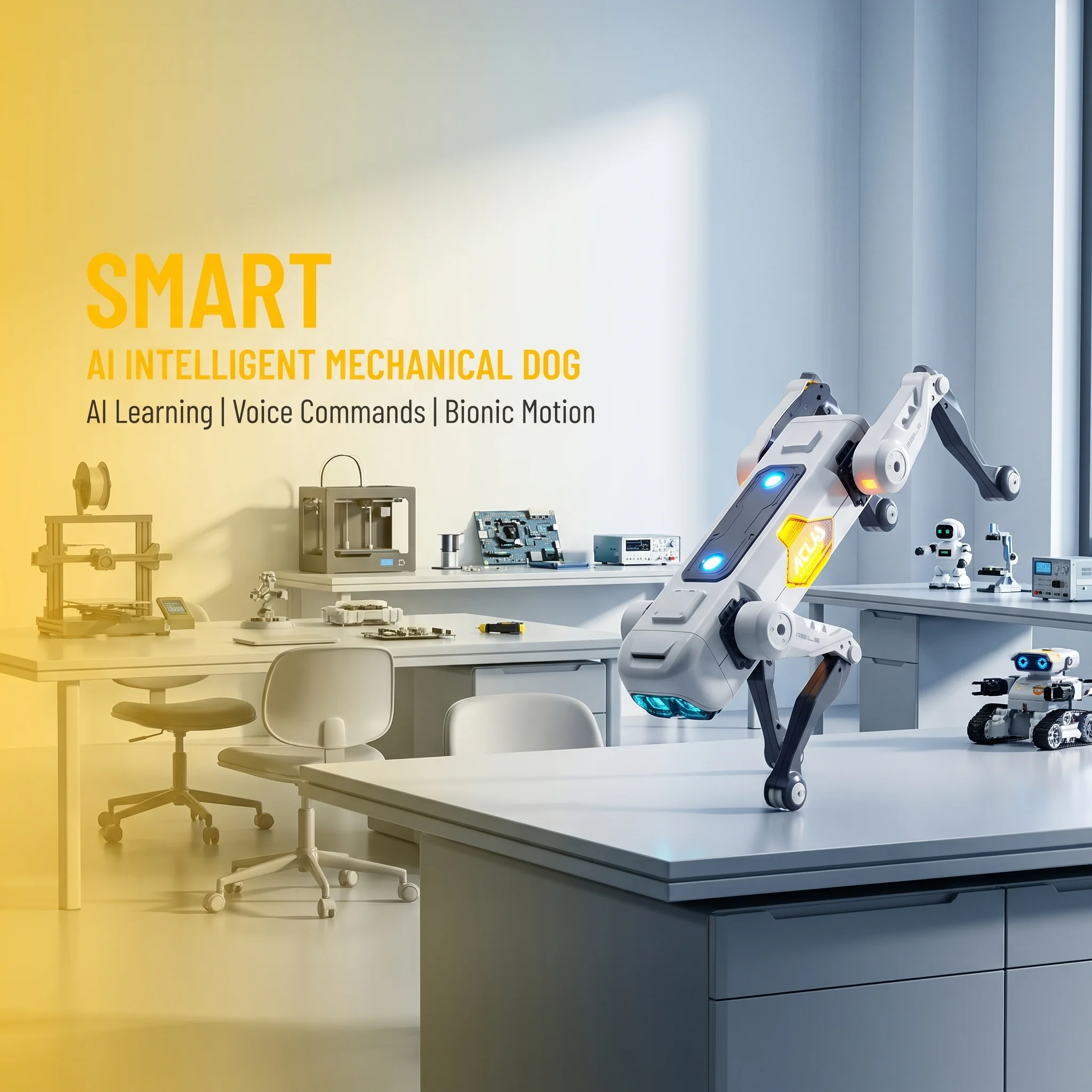 AI Smart Robot Dog, Voice & AP - مراجعة Science Robotics وسعره
