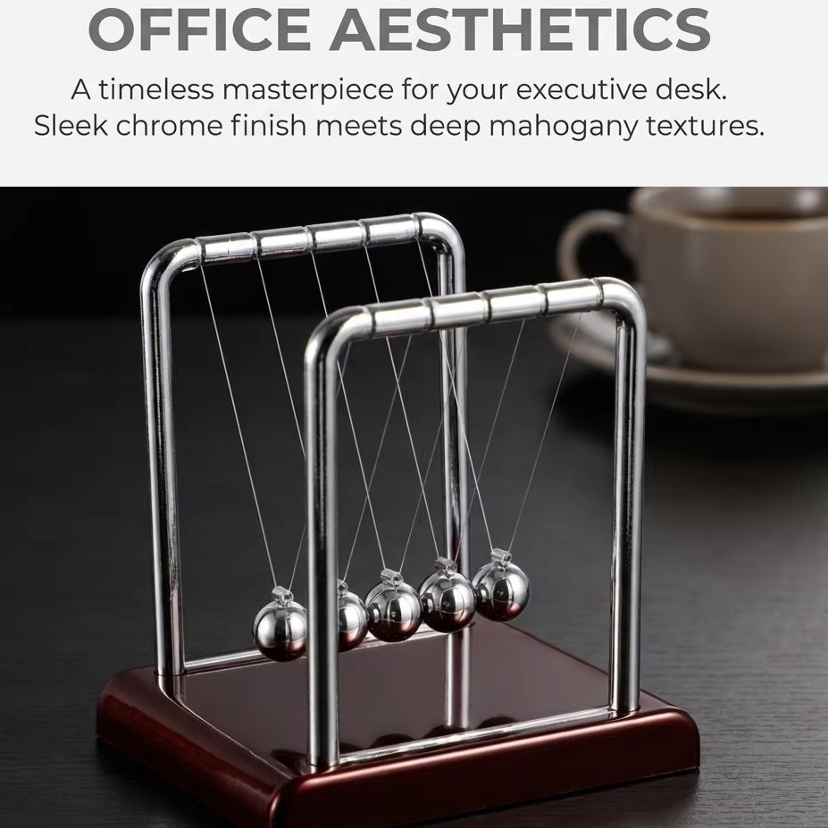Newton Cradle Balance Pendulum - مراجعة Newton Cradle Large وسعره