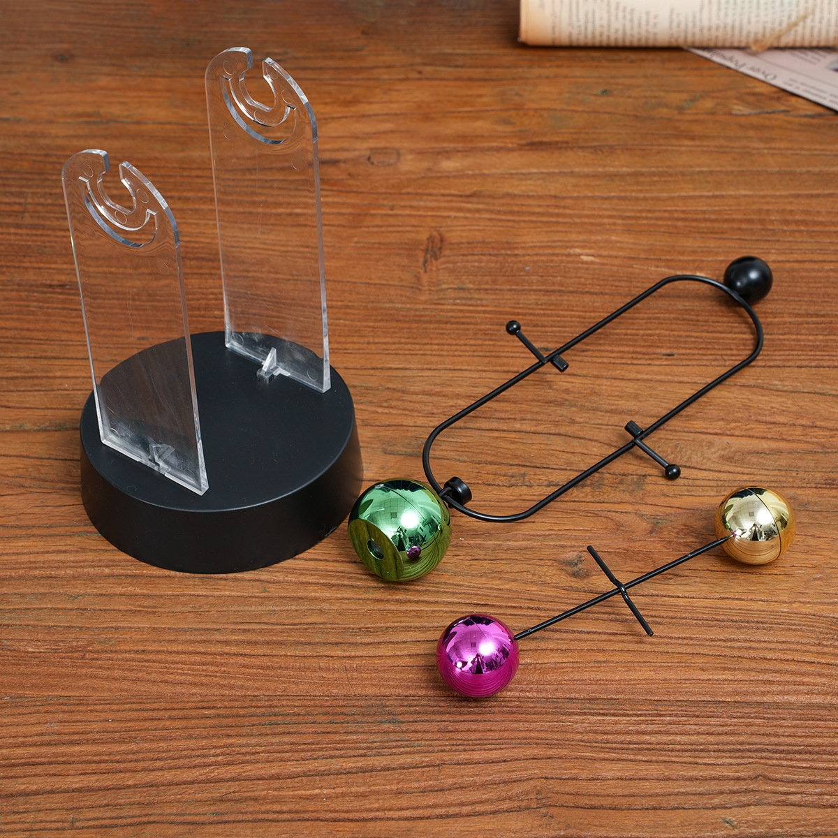 Newton Pendulum Perpetual Moti - مراجعة Newton Cradle Large وسعره