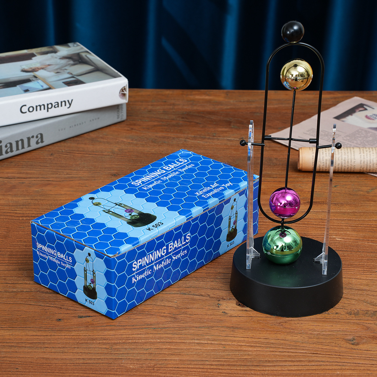 Newton Pendulum Perpetual Moti - مراجعة Newton Cradle Large وسعره