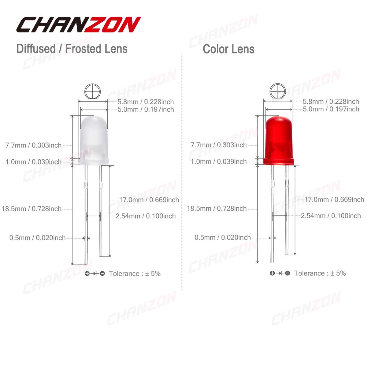 5mm Diffused LED Diode Kit Lam - مراجعة Science Hobby Kit وسعره