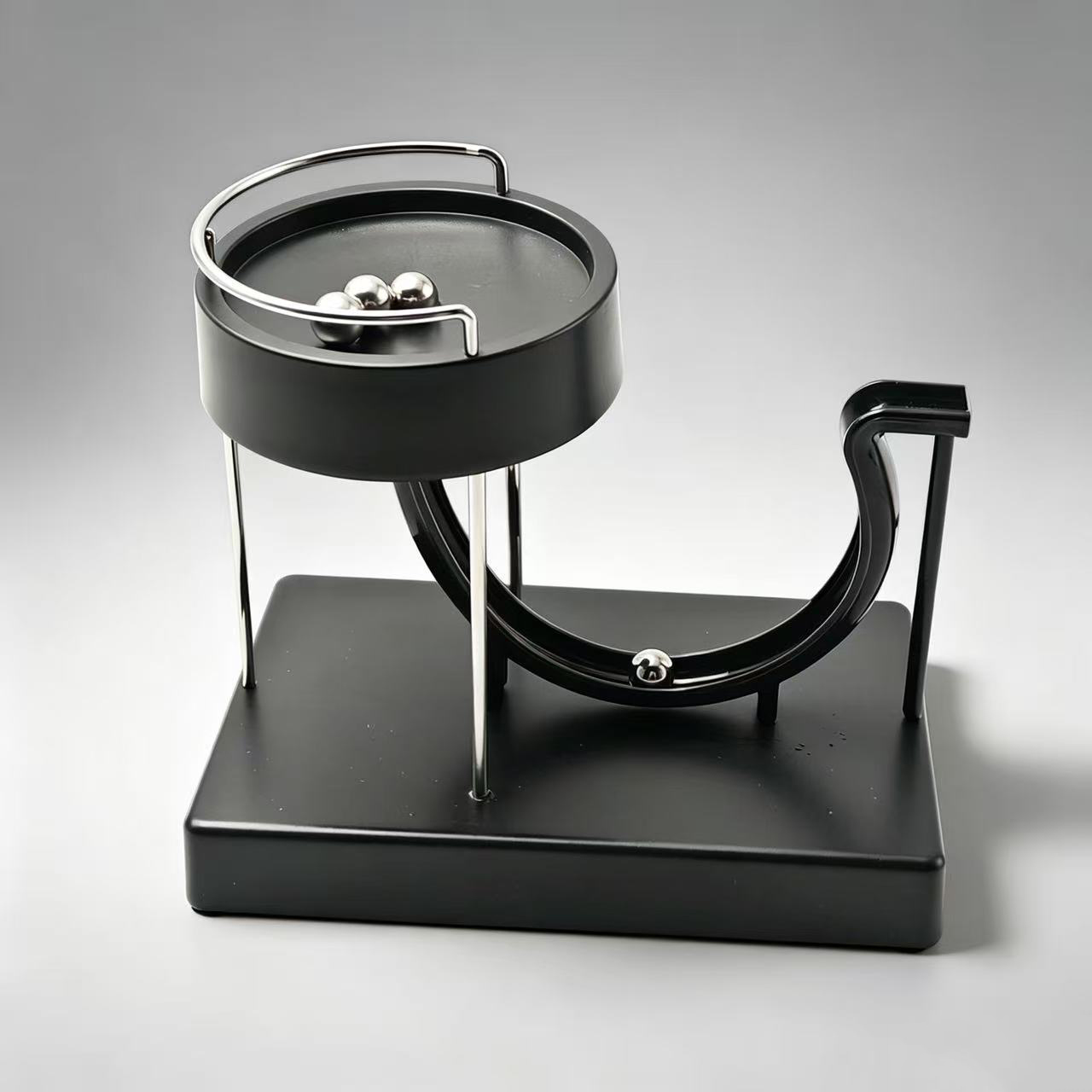 Creative Marble Perpetual Moti - مراجعة Newton Cradle Large وسعره