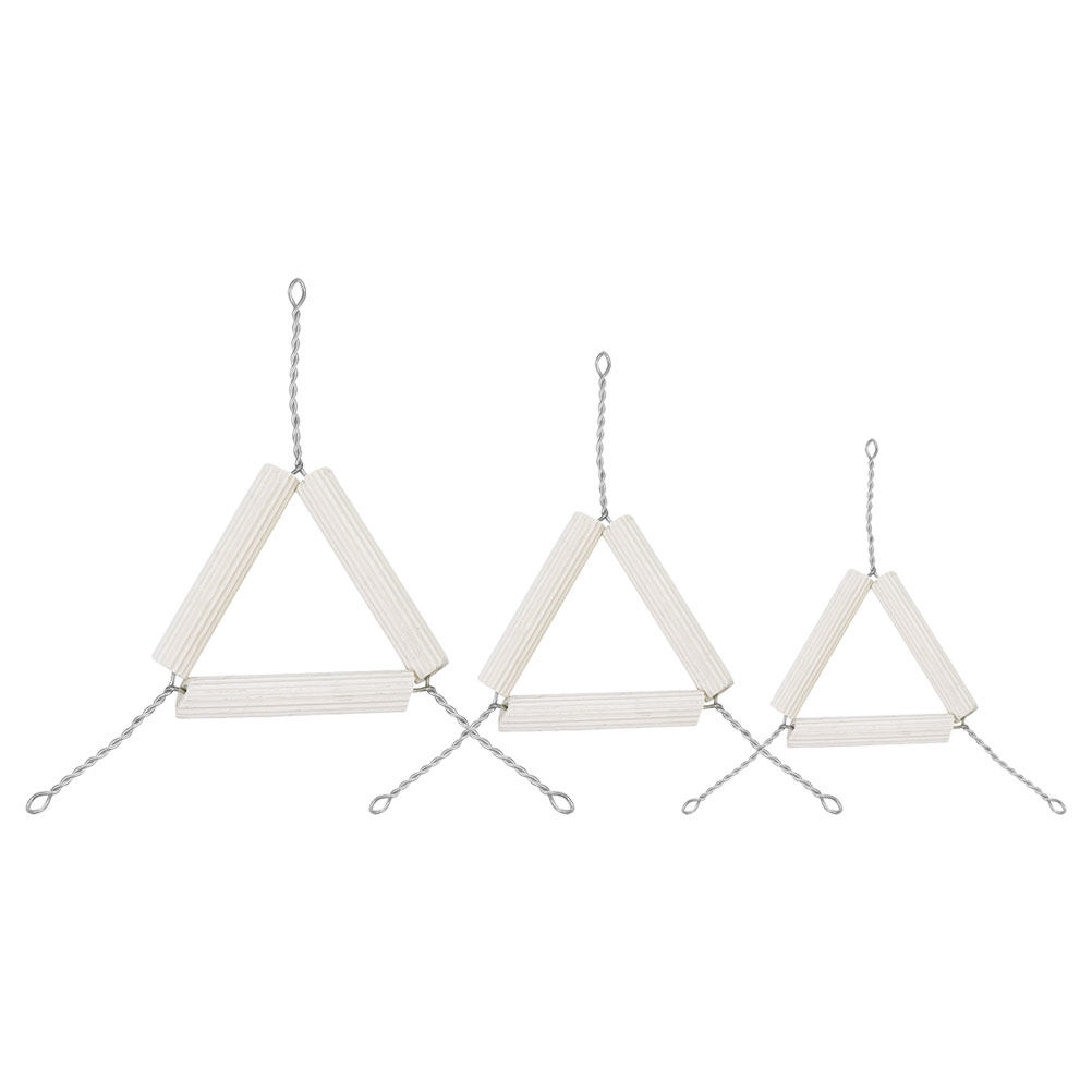3pcs Stands Triangle Crucible  - مراجعة Science Experiment وسعره