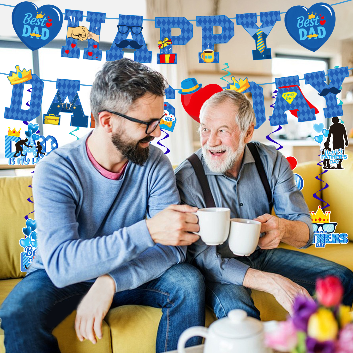 Happy Father's Day Party Suppl - مراجعة Science Of Happiness وسعره