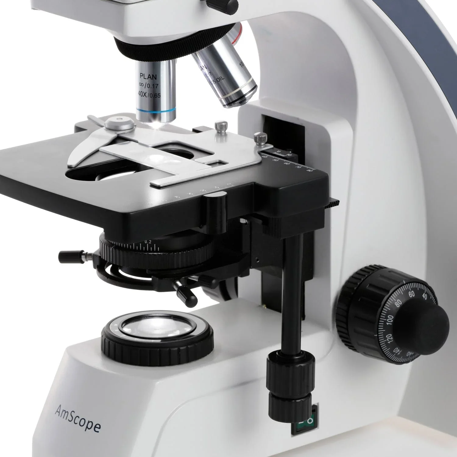 40X-3000X Plan Kohler Laborato - مراجعة Microscope Compound 40X وسعره