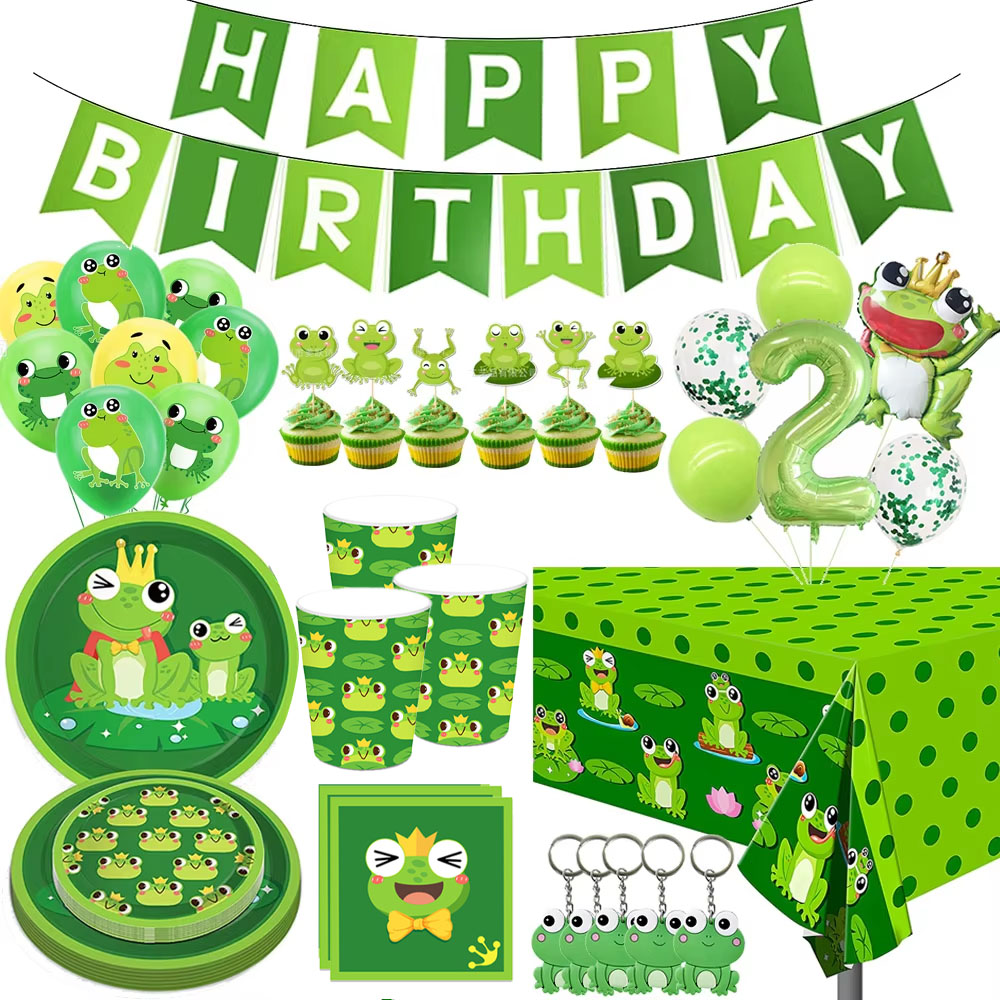 Frog Birthday Party Decoration - مراجعة Science Of Happiness وسعره
