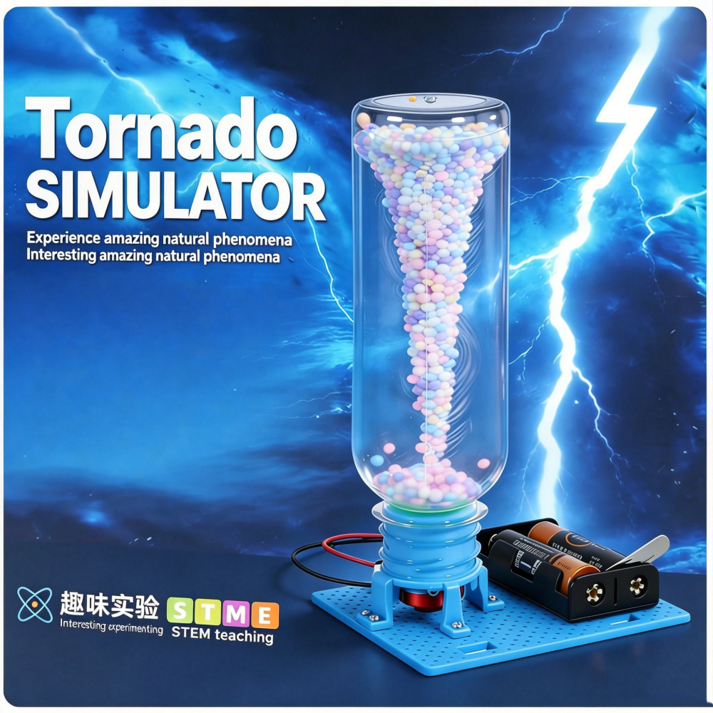 Electric Tornado Maker DIY STE - مراجعة Is Learning Science A Hobby وسعره